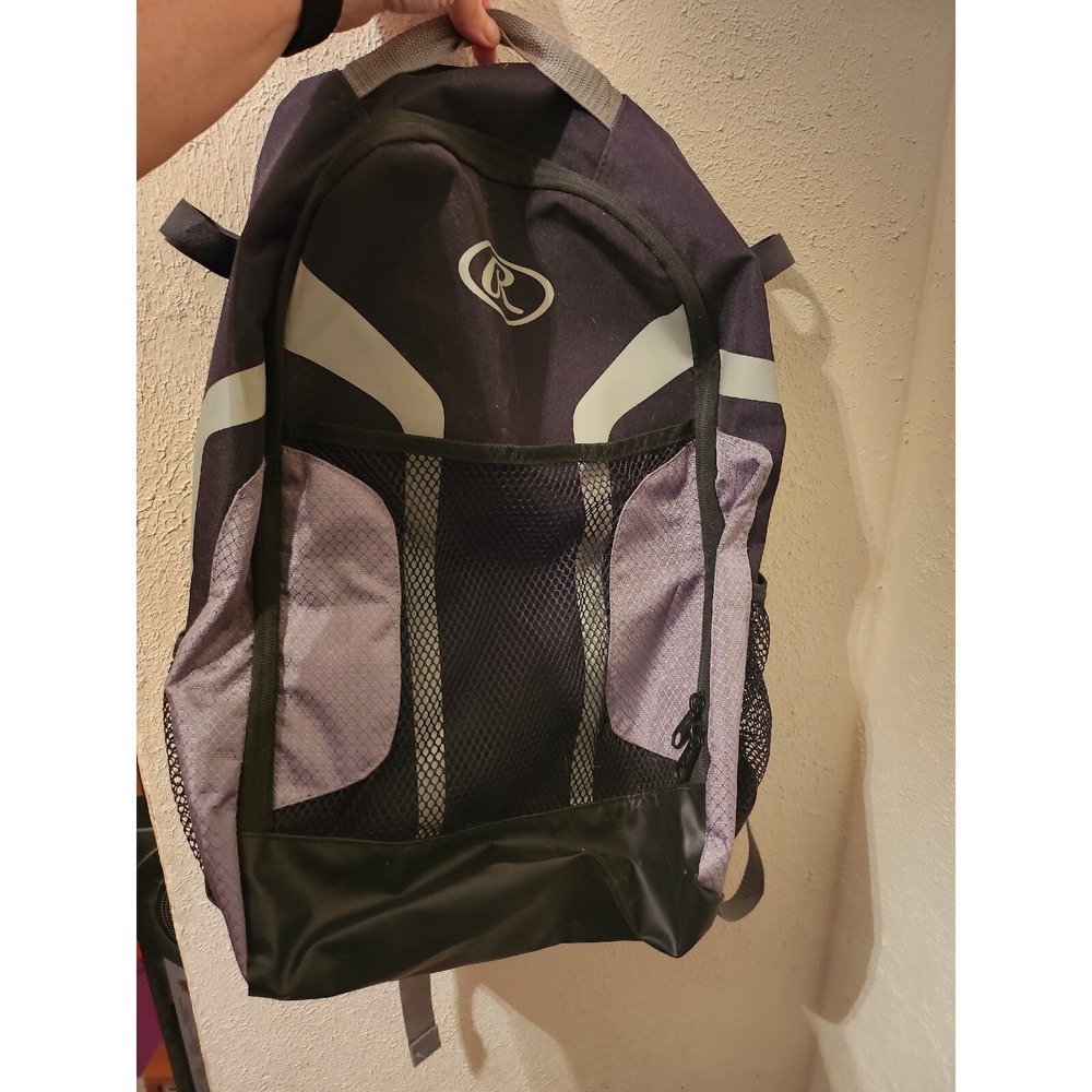 Rawlings Youth Baseball Backpack Equipment Bag, Grey, One Size‎ (NEVER USED)
